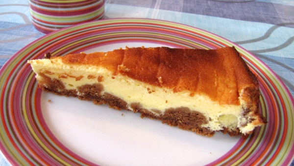 tarte au fromage blanc et spéculoos